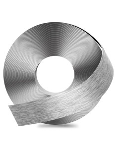 Banda de Biselado de PVC GSCIT Club 5 cm x 15 m Gris Plata