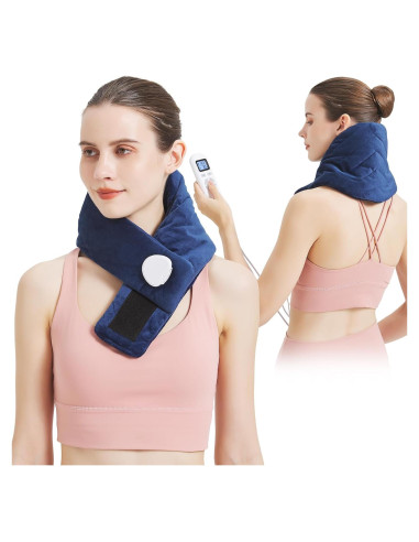 Almohadilla Calentadora AOKESTE para Cuello 76x20cm 30-70C