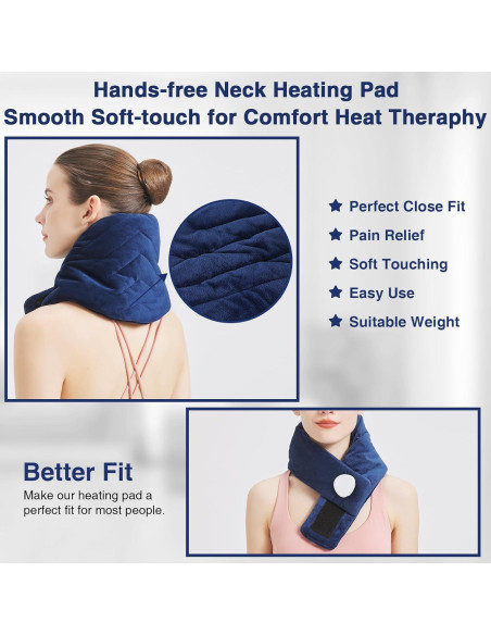 Almohadilla Calentadora AOKESTE para Cuello 76x20cm 30-70C