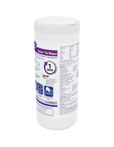Toallitas Desinfectantes Diversey Oxivir 60 Cuentas 17.78x20.32 cm