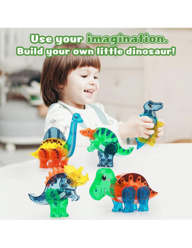 Azulejos Magnéticos de Dinosaurio BENOKER 32.77x19.99cm 3D STEM