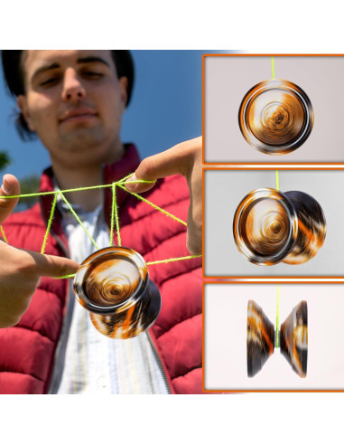 Yoyo WATIEOBOO M18 Profesional de Metal con Accesorios