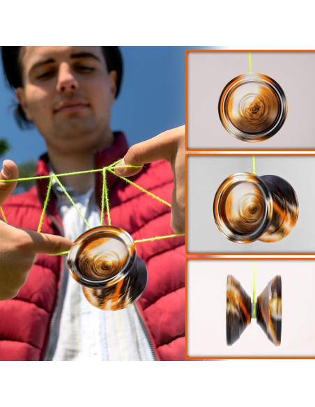 Yoyo WATIEOBOO M18 Profesional de Metal con Accesorios