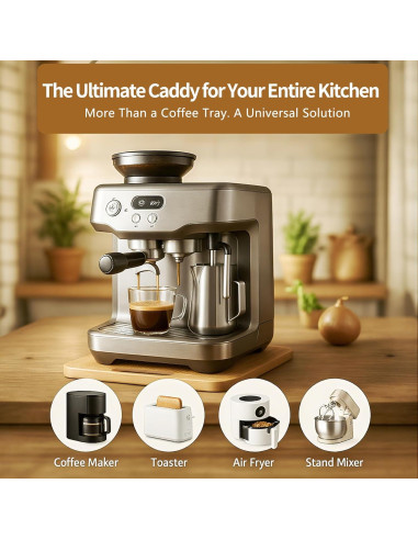 Bandeja Deslizante de Bambú para Electrodomésticos 40.5x32.8 cm