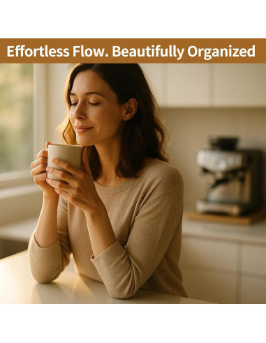 Bandeja Deslizante de Bambú para Electrodomésticos 40.5x32.8 cm