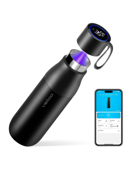 Botella de Agua Inteligente VSITOO S1 Pro 425ml Autolimpieza AI
