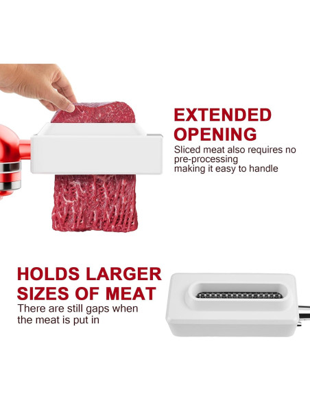 Ablandador de Carne Profesional GuanQiao para KitchenAid 16.51 cm