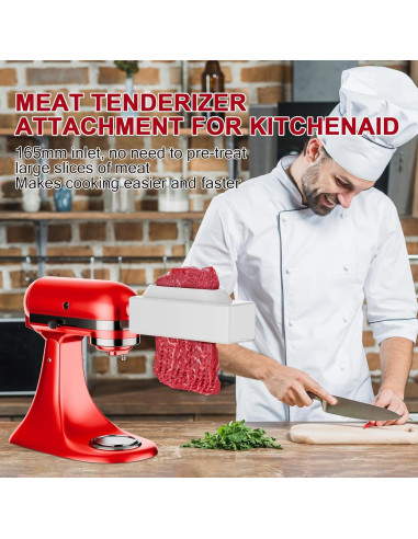 Ablandador de Carne Profesional GuanQiao para KitchenAid 16.51 cm