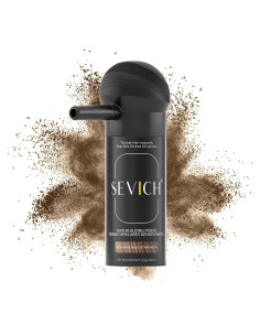 Fibra Capilar SEVICH 25g Marrón Medio - Aplicador Spray Unisex