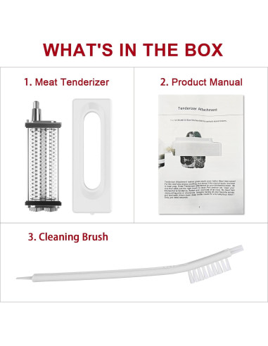 Ablandador de Carne Profesional GuanQiao para KitchenAid 16.51 cm