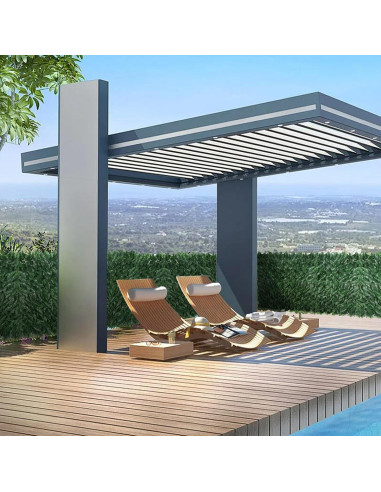 Pantalla de Privacidad Hiedra Artificial Skloopearg 150x300 cm