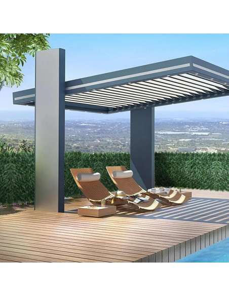 Pantalla de Privacidad Hiedra Artificial Skloopearg 150x300 cm