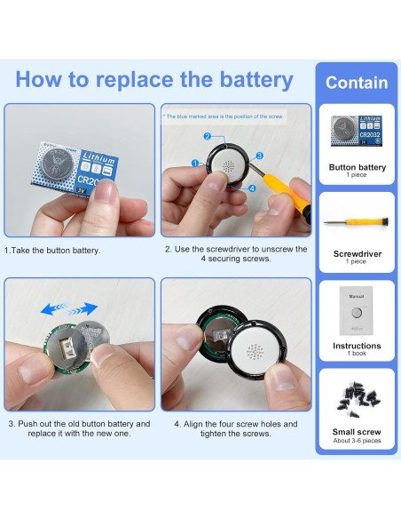 Etiquetas Rastreador Bluetooth Air para Apple Buscar Mi - 2Pack