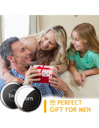 Etiquetas Rastreador Bluetooth Air para Apple Buscar Mi - 2Pack