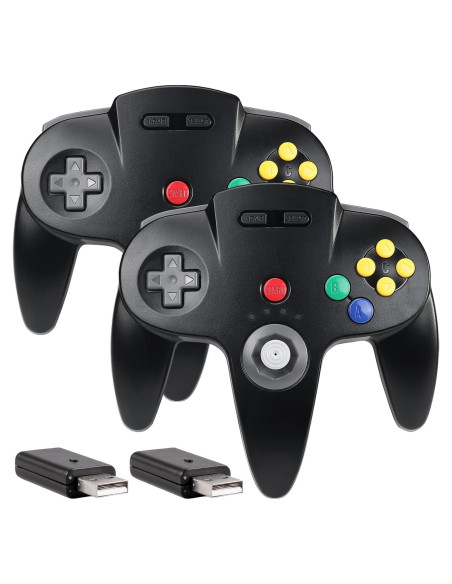 Controlador Inalámbrico 2.4 GHz SAFFUN para Switch y PC - 2 Paquete