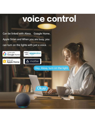 Enchufe Inteligente Jinvoo Matter, Control Remoto, 2 Paquete