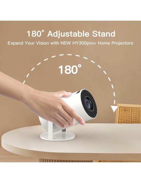 Mini Proyector WEMI OptiBarrel 500 Full HD 1080P Wi-Fi 6 Bluetooth 5.4