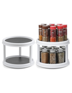 Organizador de Especias Giratorio LANDNEOO 10" (25.4 cm) - Paquete de 2