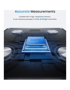 Balanza Inteligente RENPHO BMI Digital Bluetooth 181 kg 2