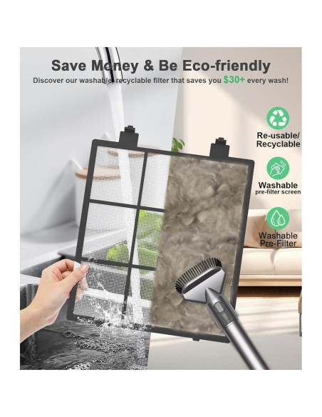 Purificador de Aire FRESHDEW H14 HEPA WiFi 215 m Ultra Silencioso