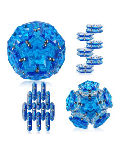 Esfera Magnética RoomyRoc - Set 12 Bolas Magnéticas Azul