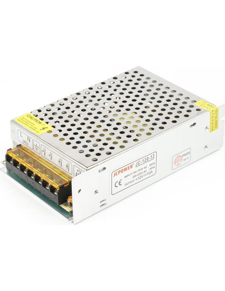 Fuente de Alimentación Conmutada 12V 10A 120W Velain