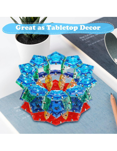 Esfera Magnética RoomyRoc - Set 12 Bolas Magnéticas Azul