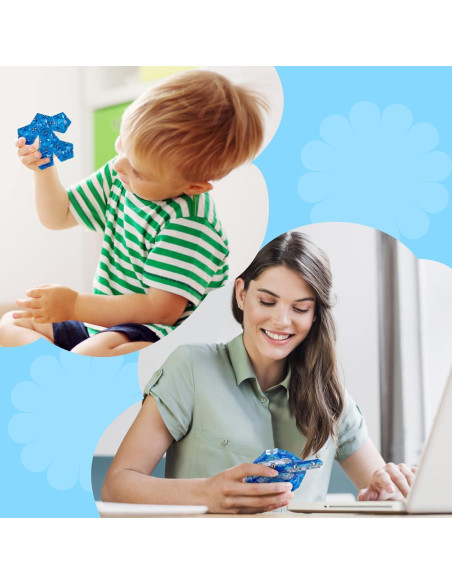 Esfera Magnética RoomyRoc - Set 12 Bolas Magnéticas Azul