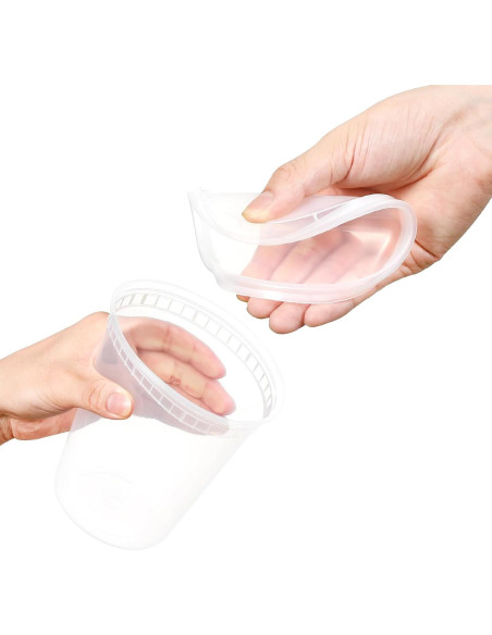 Contenedores de Alimentos AOZITA 40 Sets 0.95L Herméticos