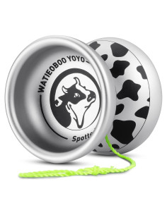 Yoyo Profesional WATIEOBOO de Metal Vaca Manchada 56mm