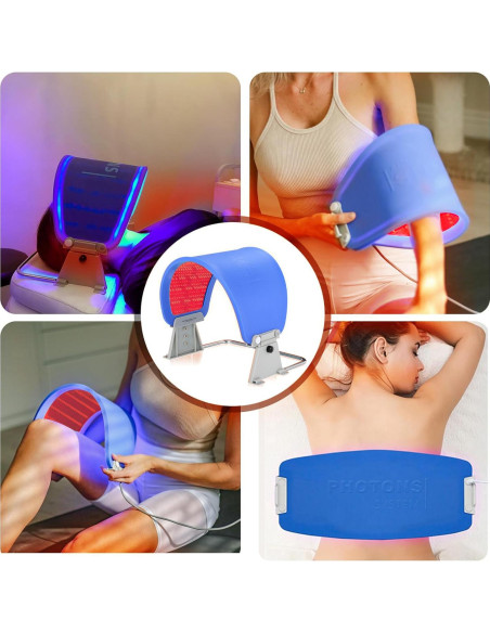 Máscara de Terapia de Luz LED ZOVIE HK209 - Cuidado Facial 7 en 1