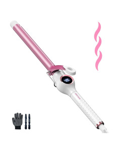 Plancha de Rizar Cerámica ORYNNE 19mm Control Digital 7 Temperaturas