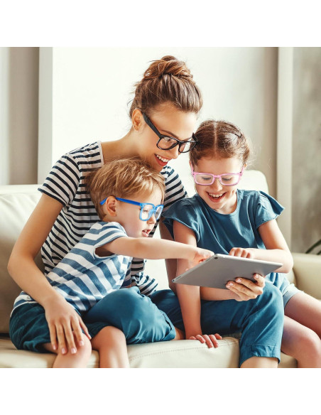 Gafas Anti Luz Azul Okany para Niños 3 Paquetes 3-10 Años