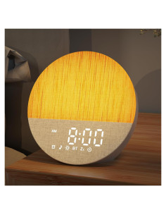 Despertador de Amanecer Bluetooth Shenzhenshi YF04 Gris 30 Sonidos