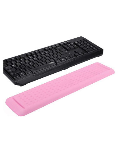 Reposamuñecas Ergonómico Aelfox Lux Rosa, Espuma Viscoelástica