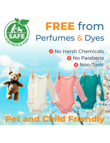 Hojas de detergente Gull Living Travel sin fragancia - 10 cargas