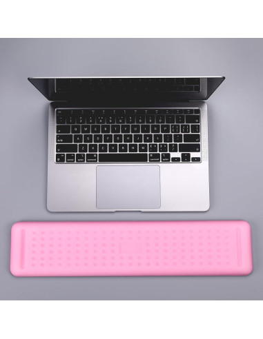 Reposamuñecas Ergonómico Aelfox Lux Rosa, Espuma Viscoelástica