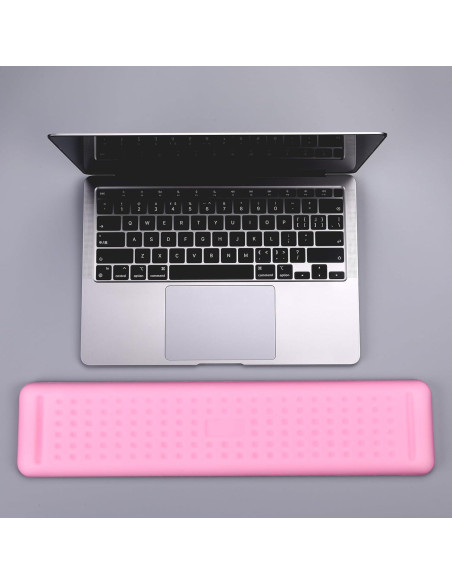 Reposamuñecas Ergonómico Aelfox Lux Rosa, Espuma Viscoelástica