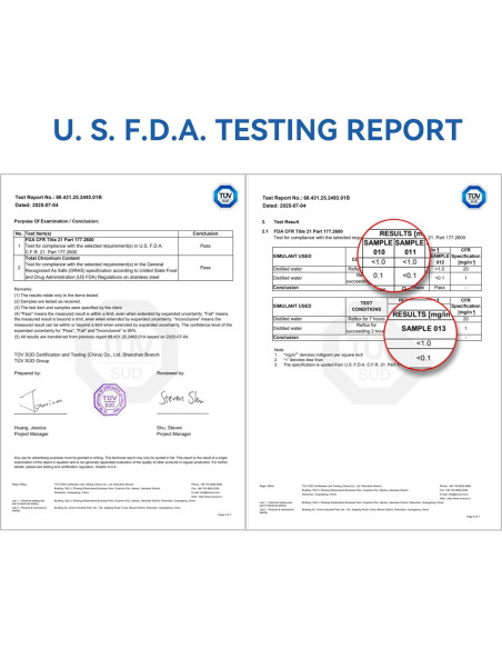Popotes de Metal Reutilizables Prurex 40oz con Puntas de Silicona