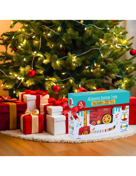 Juego de Dominó Automático Atlasonix 220 - Juguete Creativo