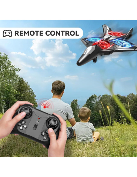 Avión RC de Espuma 4DRC V31 con Luz LED y Acrobacias