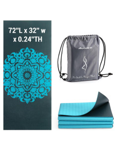 Esteras de Yoga Plegables Avoalre 183x81cm Ecológicas Antideslizantes