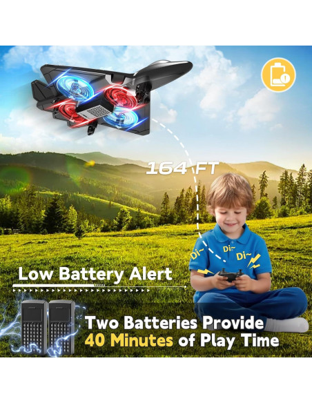 Avión RC de Espuma 4DRC V31 con Luz LED y Acrobacias