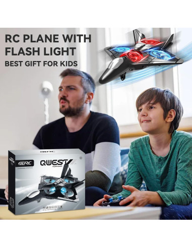Avión RC de Espuma 4DRC V31 con Luz LED y Acrobacias