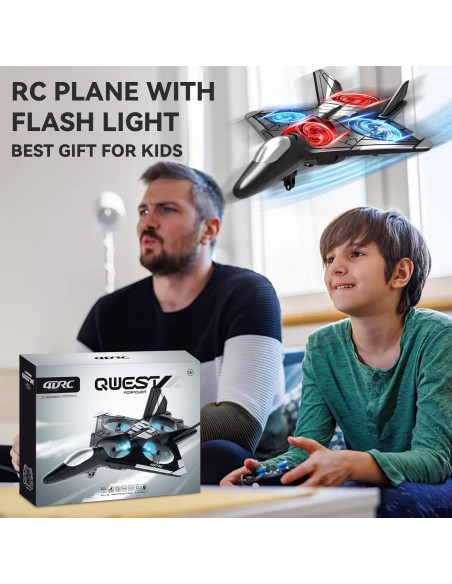 Avión RC de Espuma 4DRC V31 con Luz LED y Acrobacias