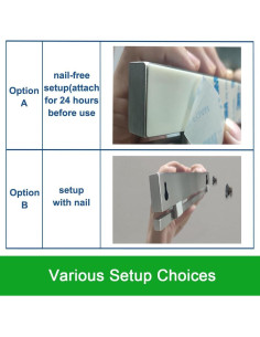 Soporte Magnético para Cuchillos YIIYIIN 30.48 cm Acero Inoxidable 2