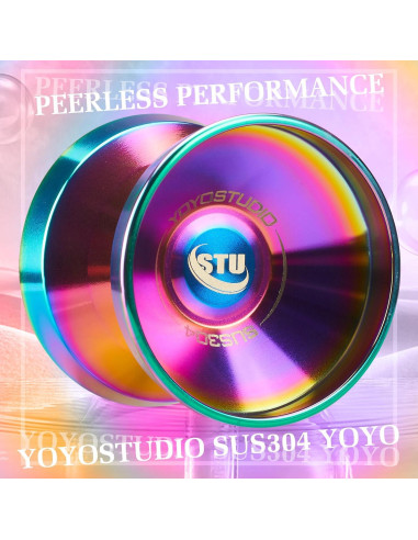 Yoyo Profesional YOYOSTUDIO SUS304 Electropulido 65g