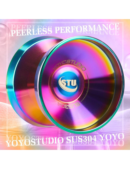 Yoyo Profesional YOYOSTUDIO SUS304 Electropulido 65g