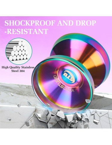 Yoyo Profesional YOYOSTUDIO SUS304 Electropulido 65g