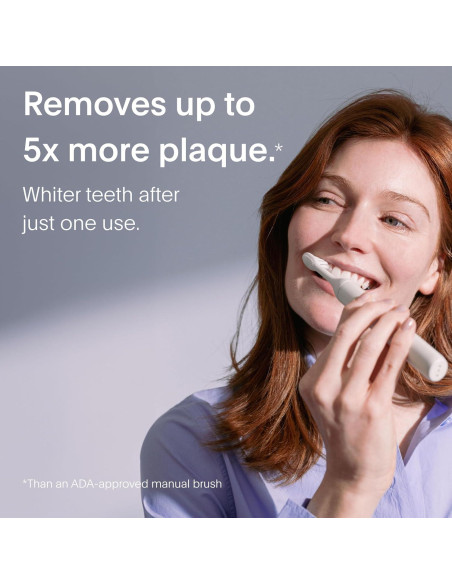 Cepillo de Dientes Eléctrico SURI S1 con Estuche UV - Blanco